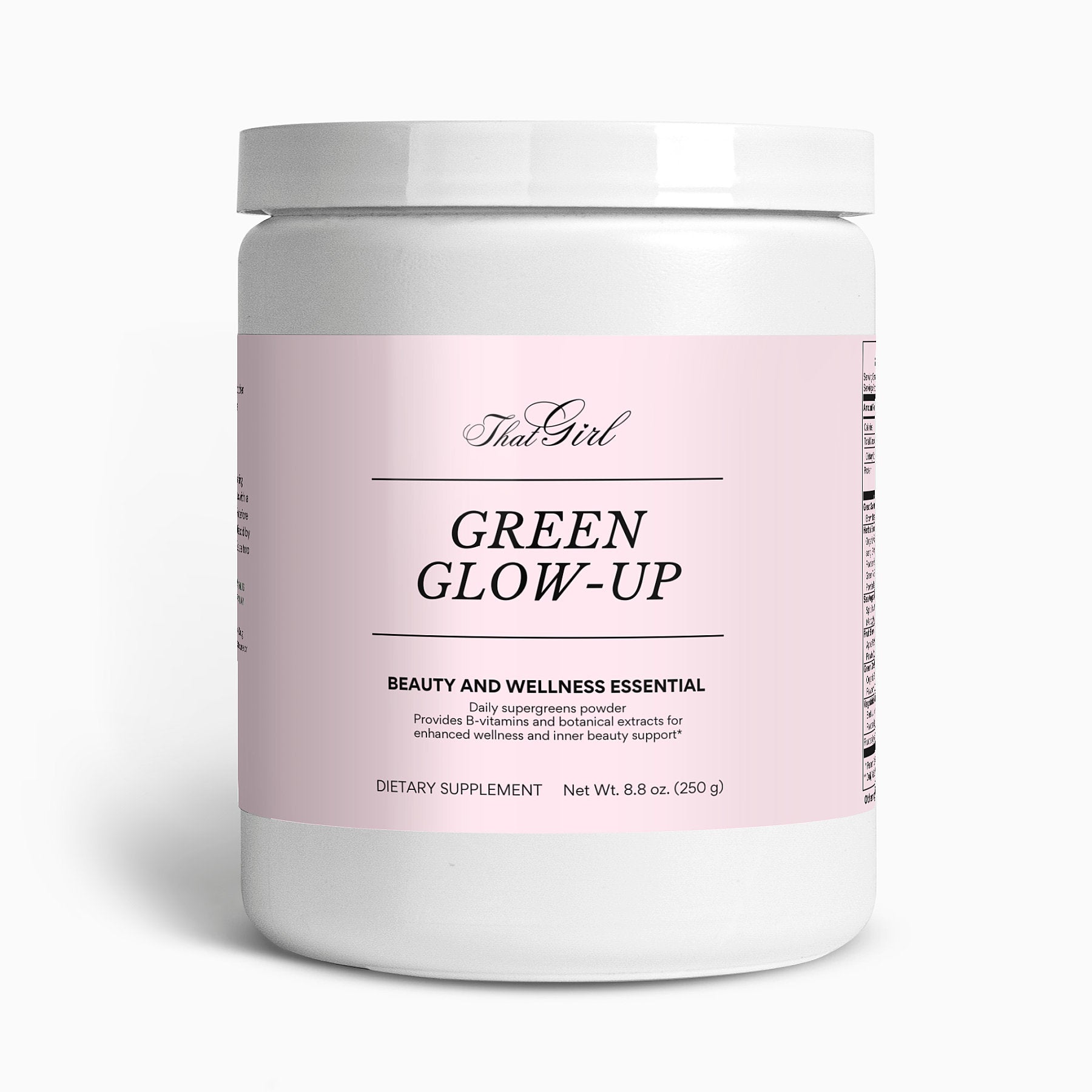 Green Glow-Up Powder – That Girl - Beauty and Wellness by Raquel Inacio