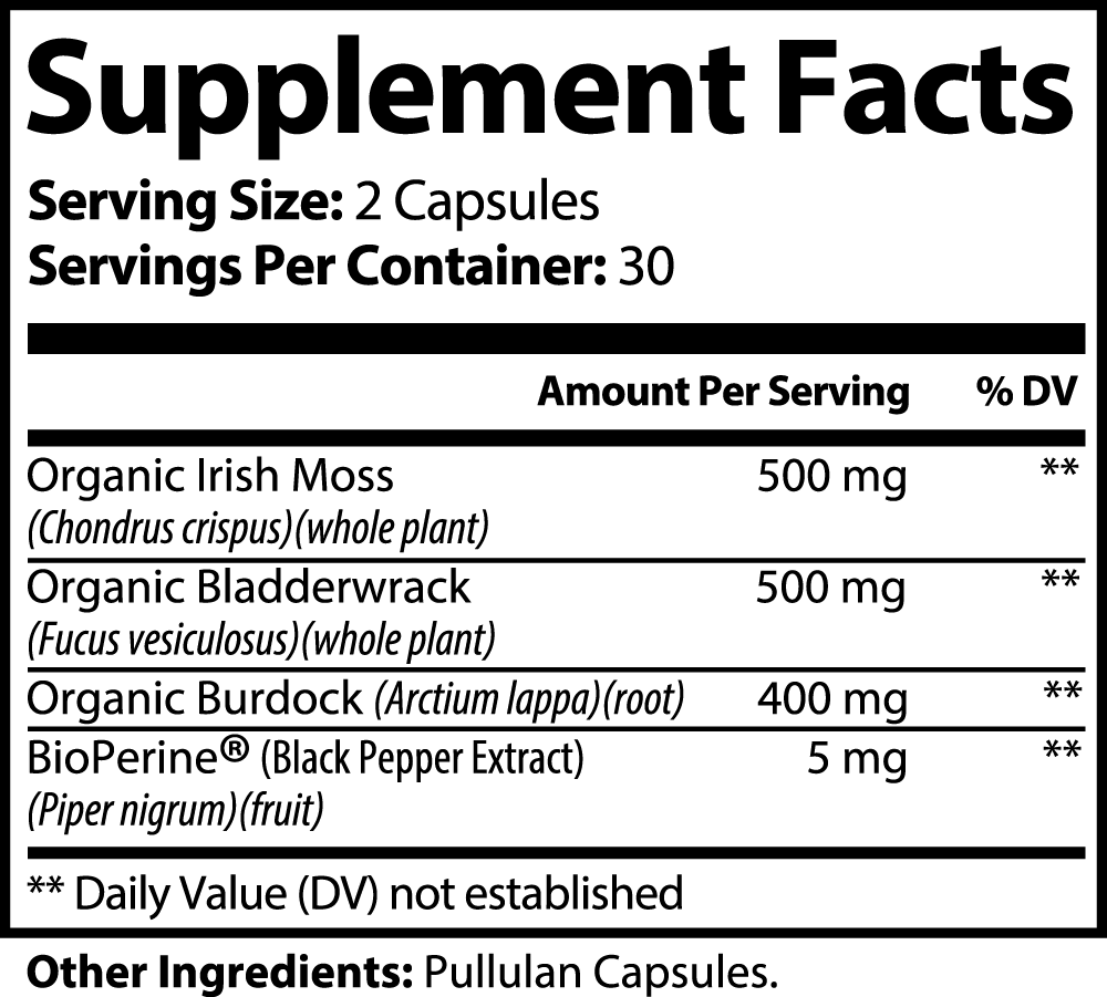 Sea Moss Capsules