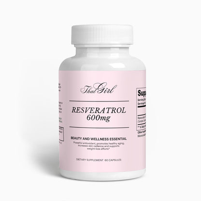 Resveratrol 600mg - That Girl - Beauty and Wellness